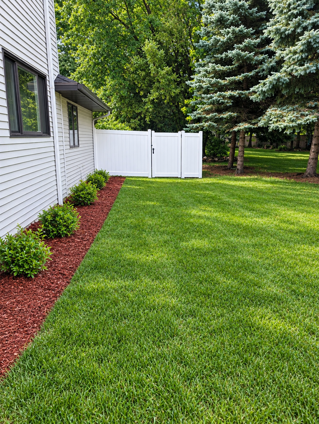 Setting fence posts to depth on rolling terrain