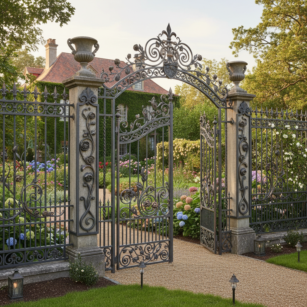 Steel Flat Top Fence